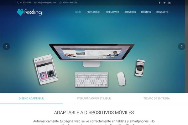 feelingperu.com site used Zephyr