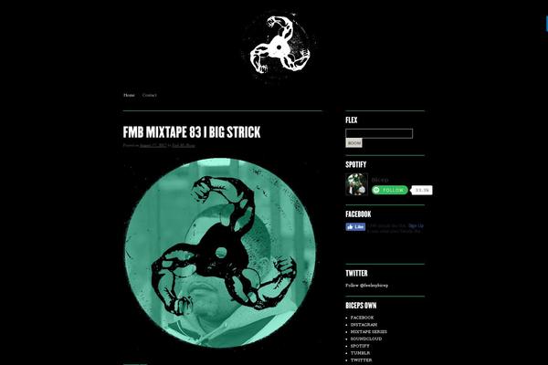 Site using Cufon-fonts plugin