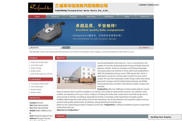 feelparkinsbrakes.com site used Wptradec-en