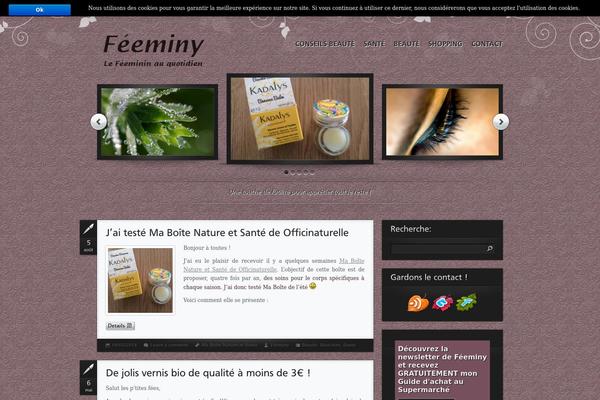 Sakura theme site design template sample
