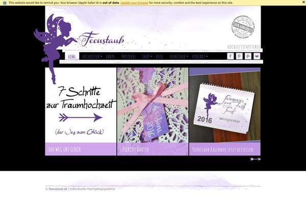 Chamomile theme site design template sample
