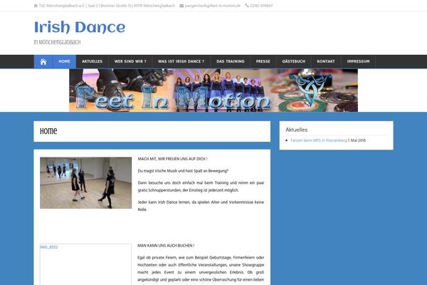 Site using Black Studio Touch Dropdown Menu plugin