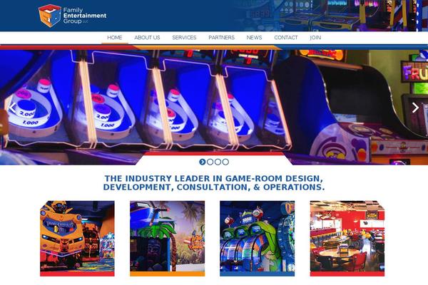 Feg theme site design template sample