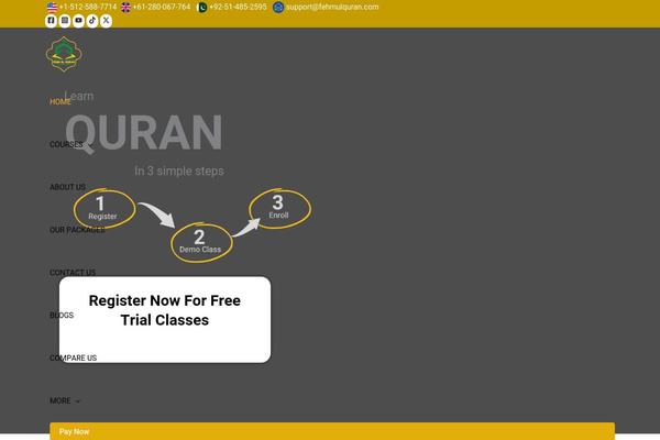 Astra theme site design template sample