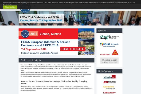 feica-conferences.com site used Terrificopro
