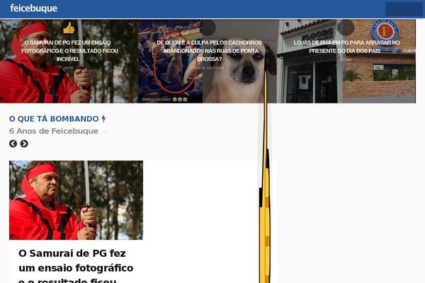 Flex Mag theme site design template sample