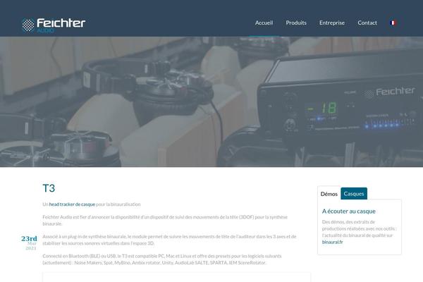 Neosense theme site design template sample