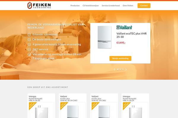 Admium theme site design template sample