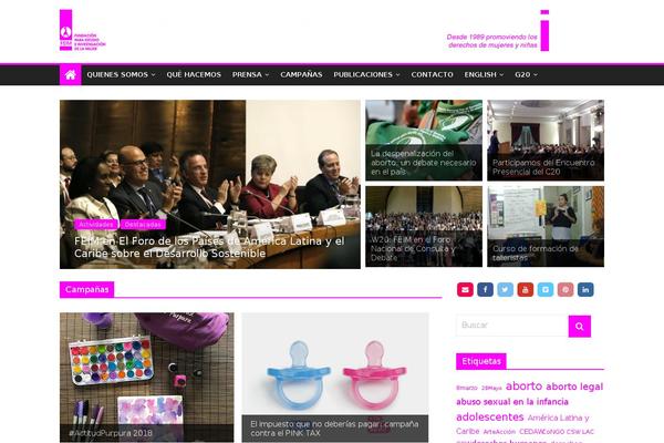 Site using WP Posts Carousel plugin