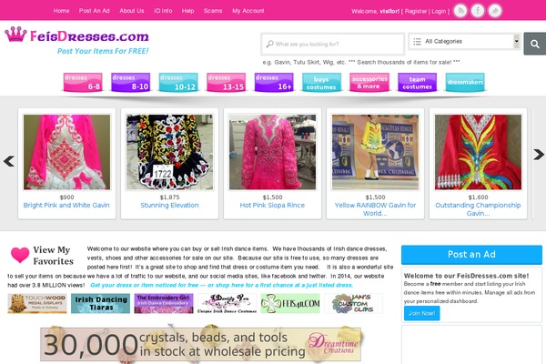 Site using Favorite-ads plugin