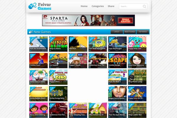 feivar.com site used Arcade-pulse