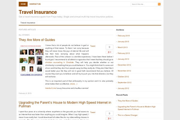 Freshlife theme site design template sample