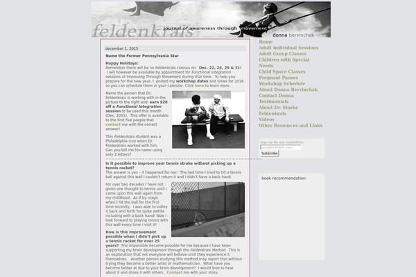 feldenkraisblog.com site used Feldenkrais
