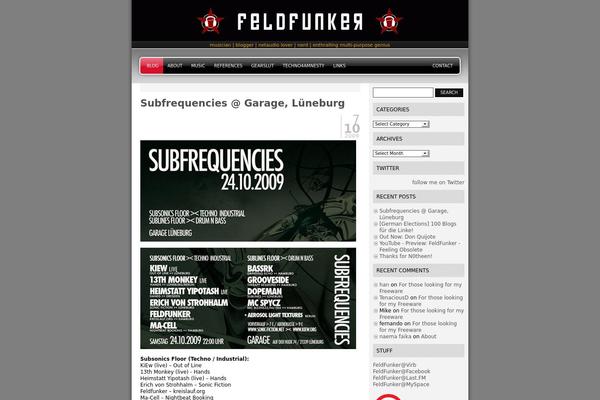 Freshy theme site design template sample