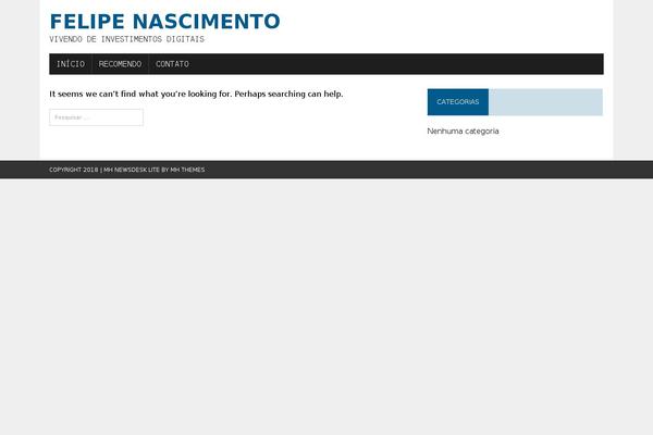 MH Newsdesk lite theme site design template sample