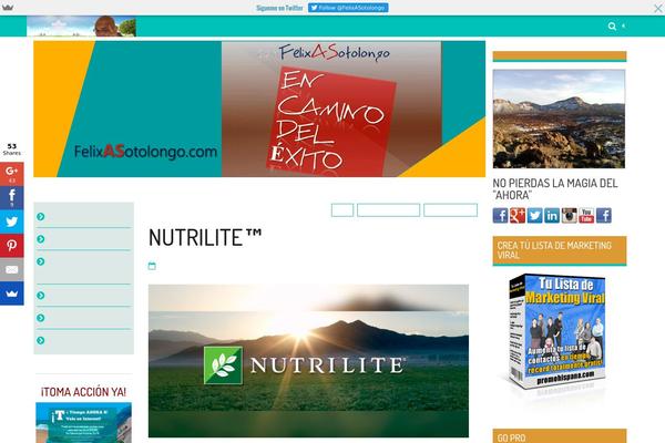 MaxFlat Core theme site design template sample