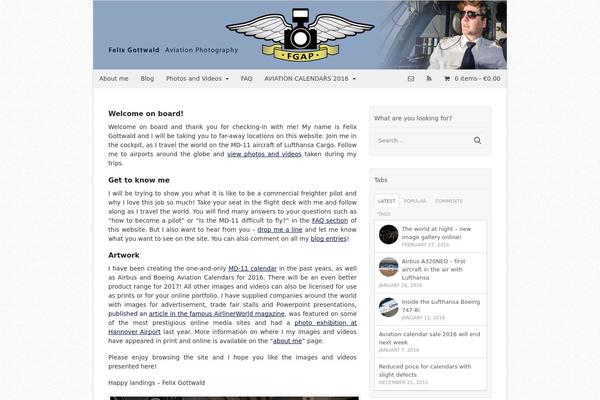 Canvas theme site design template sample