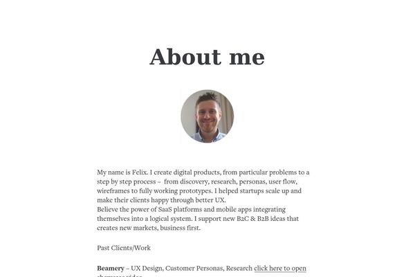 Page theme site design template sample