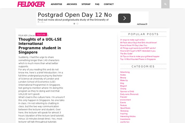 felixker.com site used Braxton