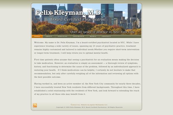 felixkleymanmd.com site used Felix