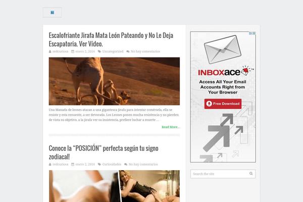GoodNews theme site design template sample