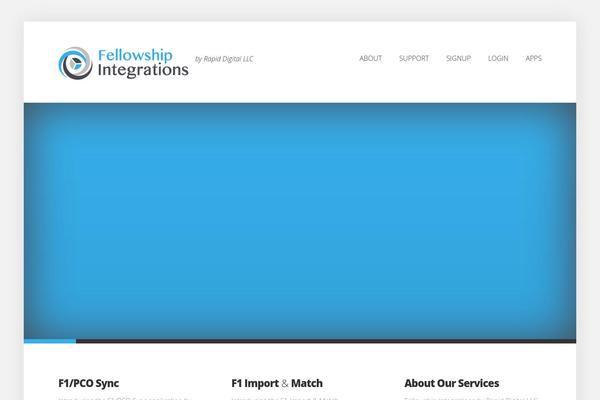 Foxy theme site design template sample
