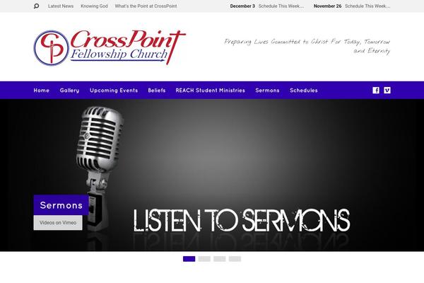 Exodus theme site design template sample