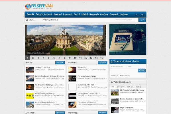 Portal theme site design template sample