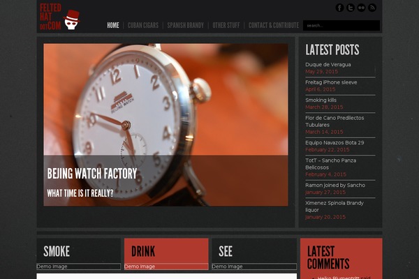 Big Easy theme site design template sample