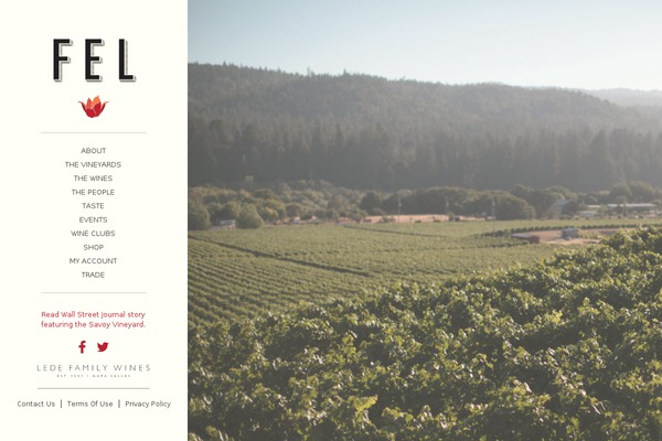 felwines.com site used Fel