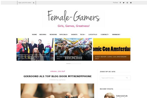 female-gamers.nl site used Primrose