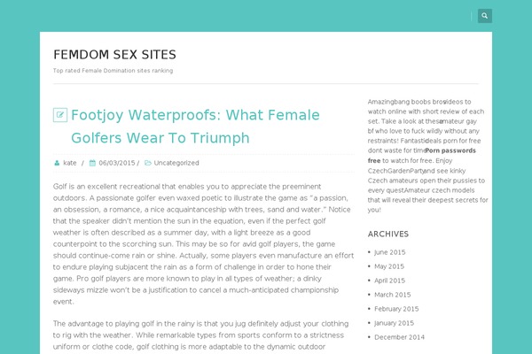 Corsa theme site design template sample