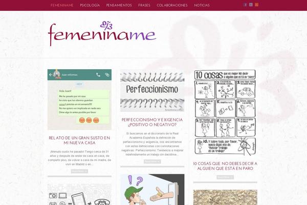 femeniname.com site used Triton