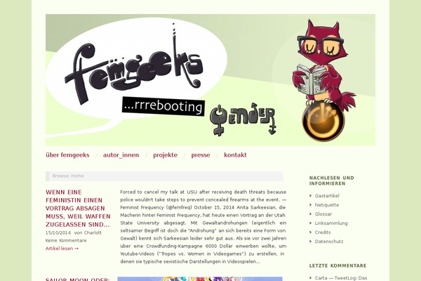 Site using Organize Series plugin