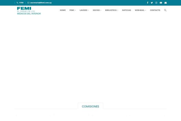 Doctor theme site design template sample
