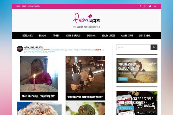 PRESSO theme site design template sample