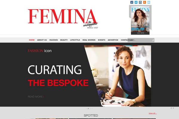 feminame.com site used Femina