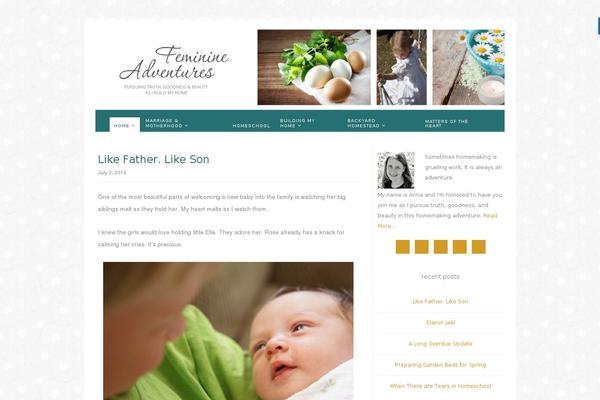 Lifestyle Pro theme site design template sample