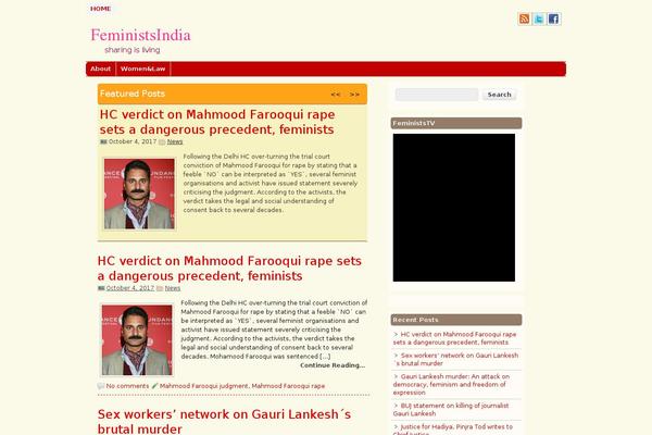 feministsindia.com site used zeeMagazine