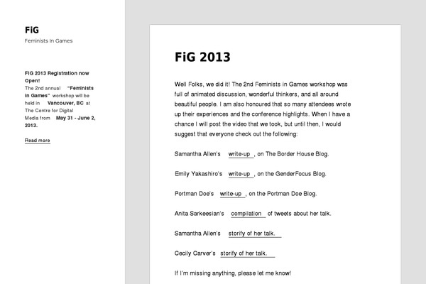 Twenty Sixteen theme site design template sample