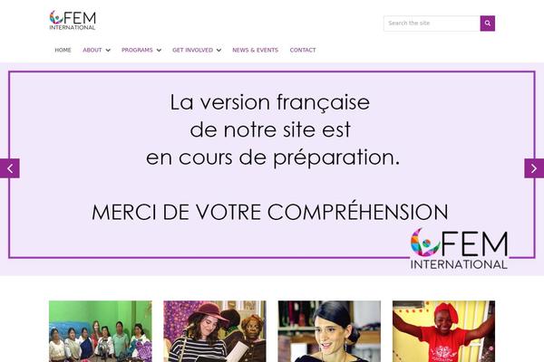 Neve theme site design template sample