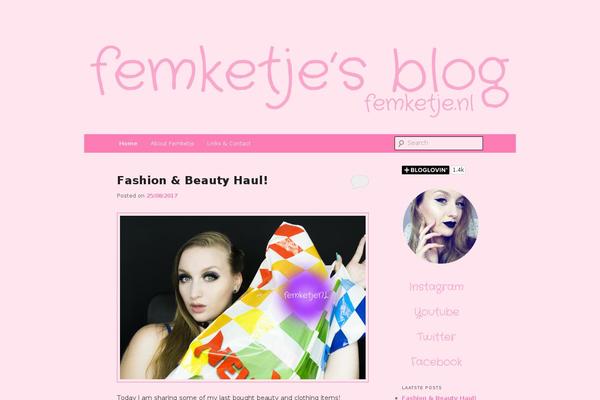 Twentyfifteen Child theme site design template sample