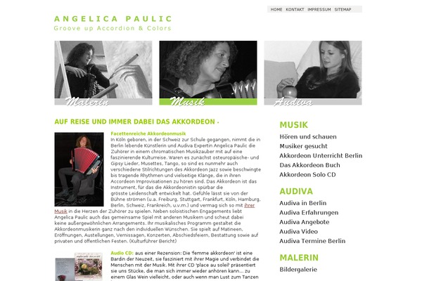 Twenty Twelve theme site design template sample