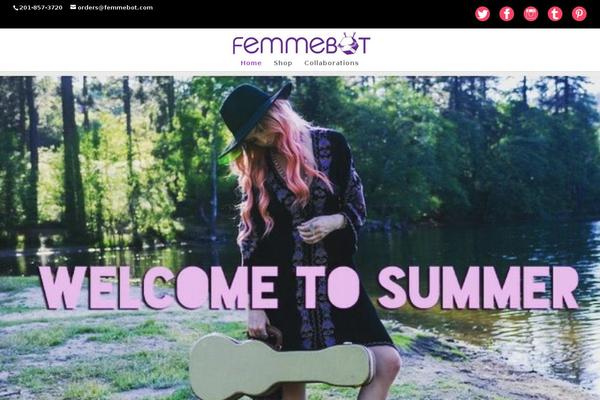 femmebot.com site used Femmebot-divi-child