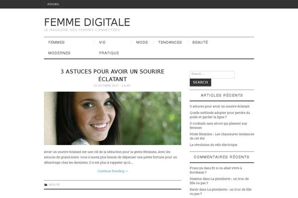 femmedigitale.net site used Fashionistas