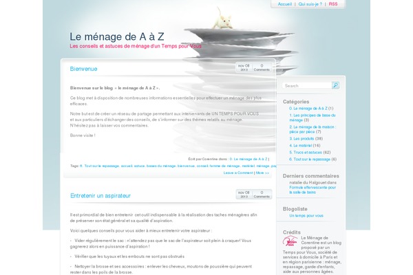Streamline theme site design template sample