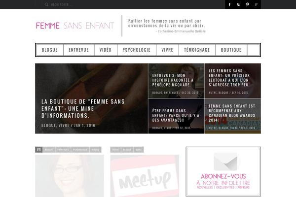 Maxinews theme site design template sample