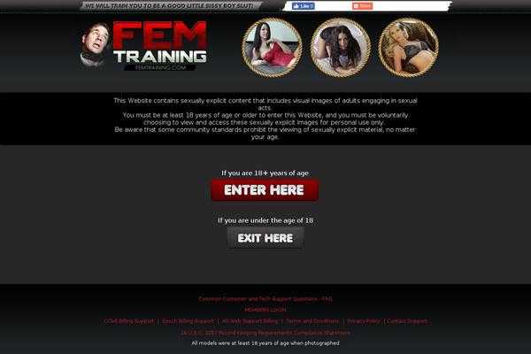 femtraining.com site used Femtrainingtheme
