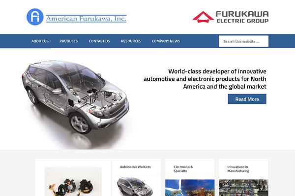 Enterprise Pro theme site design template sample