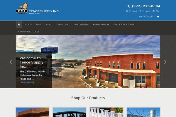 fencesupplyinc.com site used Fence-supply-shop